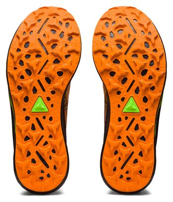 Asics Fujispeed 2 Naranja Negro Zapatillas de Trail para Hombre