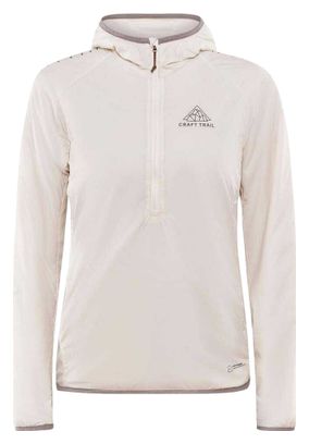 Craft Pro Trail SubZ Women's Hooded Jacket White