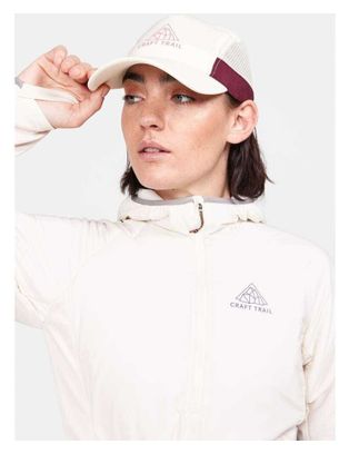 Craft Pro Trail SubZ Women's Hooded Jacket White
