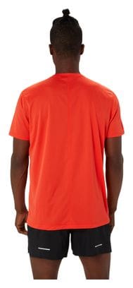 Maillot manches courtes Asics Core Run Rouge Homme