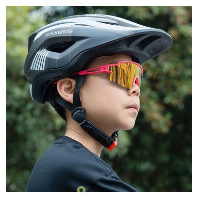 ROCKBROS 10181 Lunettes Vélo Photochromiques Noir