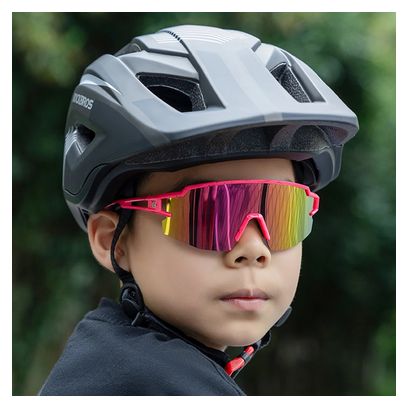 ROCKBROS 10181 Lunettes Vélo Photochromiques Noir