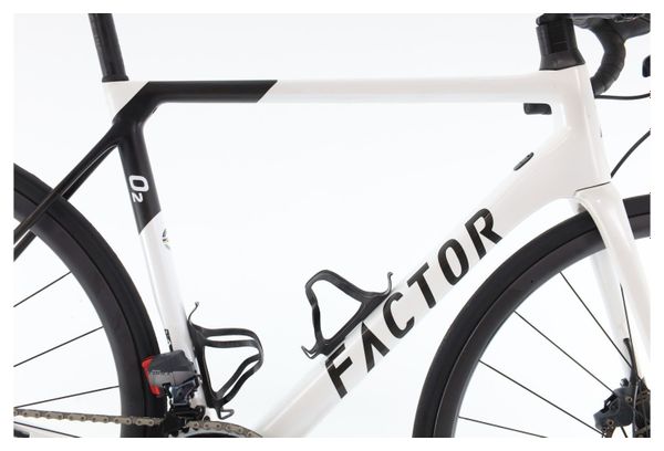 Produit reconditionné · Factor O2 VAM Carbone · Blanc / Vélo de route / Factor | Très bon état