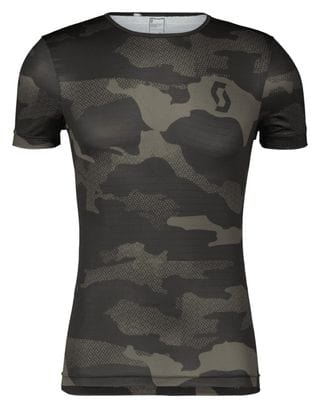 Baselayer a manica corta da uomo Scott Underwear Carbon Camo