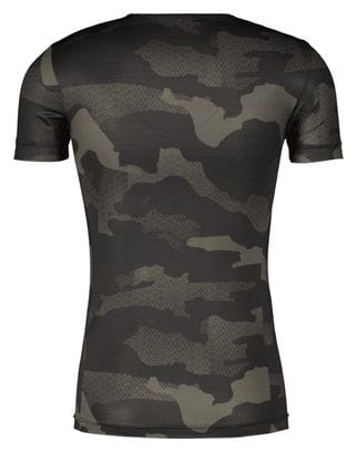 Baselayer a manica corta da uomo Scott Underwear Carbon Camo