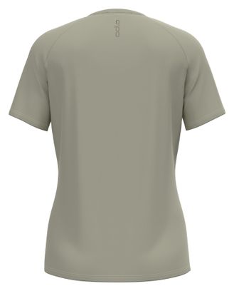 Odlo Essential Print Women's Short-Sleeve Jersey (Gray)
