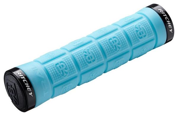 Puños Ritchey WCS Trail Locking Sky Blue 135mm