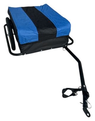 Remorque Avec Housse Pliable - 58 litres - Bleu