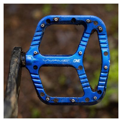 OneUp Wave Pedali piatti blu scuro