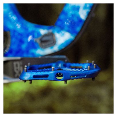 OneUp Wave Pedali piatti blu scuro