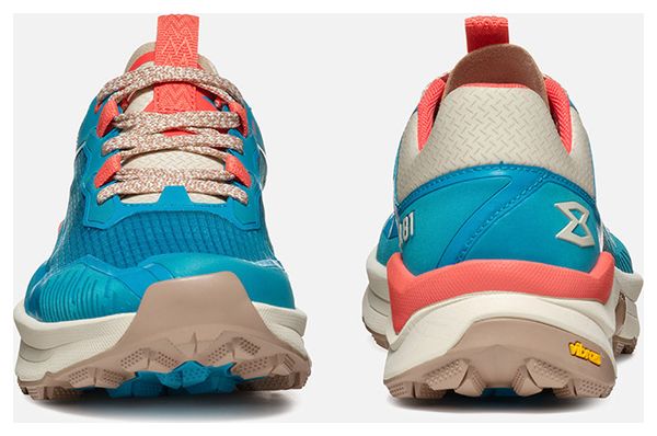 Garmont 9.81 Engage Dameswandelschoenen Blauw/Corail