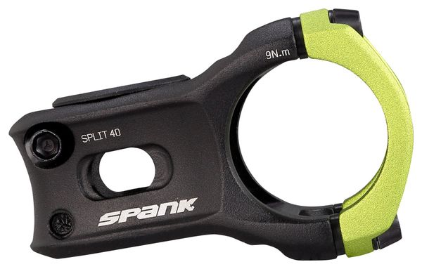 Spank Split 35 Stem 0° 35 mm Black / Green
