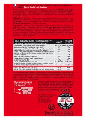 Boisson Energétique Overstims Spordej Vanille - Noix de pécan 700g