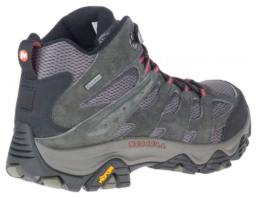 Chaussures de Randonnée Merrell Moab 3 Mid Gtx Gris