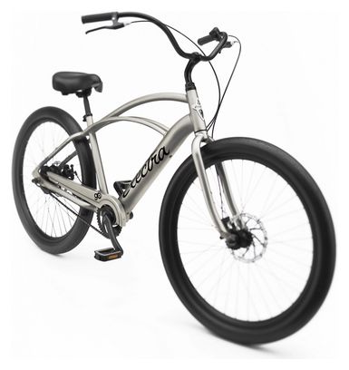 Elektrischer Beach Cruiser Electra Cruiser Go Step Over Single Speed 250 Wh 27.5 Titanium 2022 Alltricks