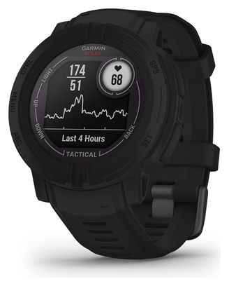 Relógio esportivo Garmin Instinct Solar Tactical Edition Preto