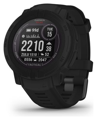 Relógio esportivo Garmin Instinct Solar Tactical Edition Preto
