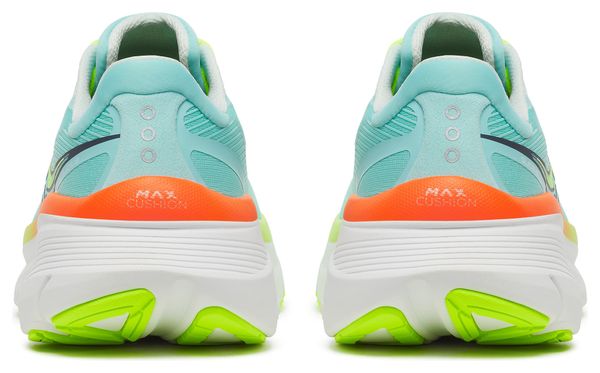 Chaussures Running Saucony Guide 19 Bleu/Jaune/Orange Femme