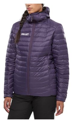 Piumino con cappuccio Millet Evole Light 700 Hoodie Viola Donna