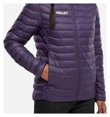 Piumino con cappuccio Millet Evole Light 700 Hoodie Viola Donna