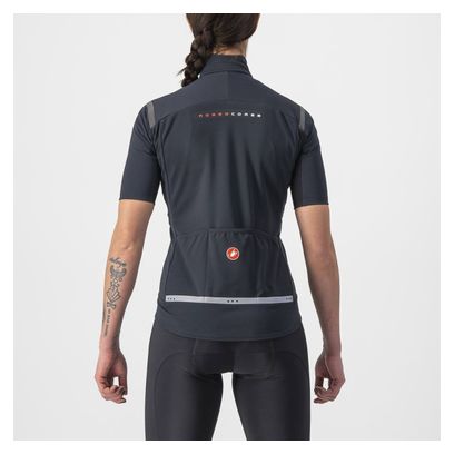 Maillot de manga corta para mujer Castelli Gabba RoS 2 Negro