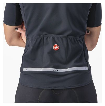 Maillot de manga corta para mujer Castelli Gabba RoS 2 Negro