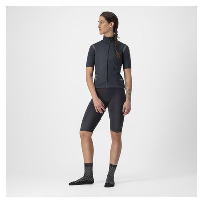 Maillot de manga corta para mujer Castelli Gabba RoS 2 Negro