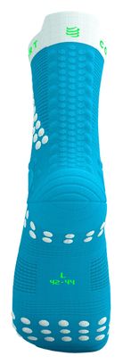 Compressport Pro Racing V4.0 Trail sokken Blauw/Groen