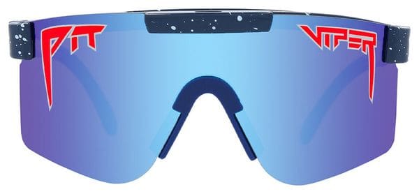 Pair of Pit Viper The Basketball Team Single Wide Blue Goggles