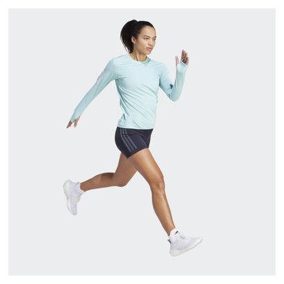 adidas Performance Own The Run Women's Long Sleeve Jersey Blue