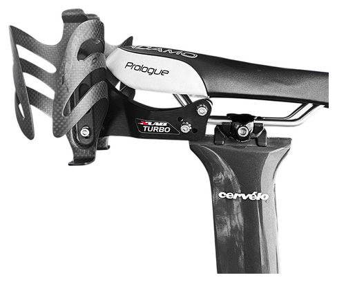 XLAB Turbo Wing System-bidonhouder met Gorilla-bidonhouders in matzwart