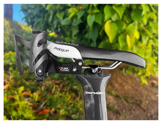 XLAB Turbo Wing System-bidonhouder met Gorilla-bidonhouders in matzwart