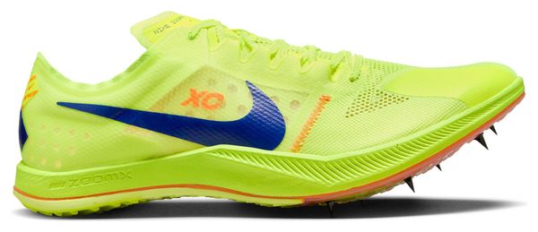 Nike ZoomX Dragonfly XC Yellow Blue Orange Uomo Track &amp; Field Shoes
