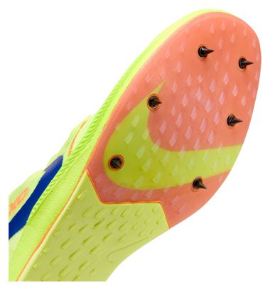 Chaussures Athlétisme Nike ZoomX Dragonfly XC Jaune Bleu Orange Homme