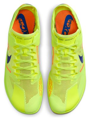 Nike ZoomX Dragonfly XC Geel Blauw Oranje Heren Track &amp; Field Schoenen