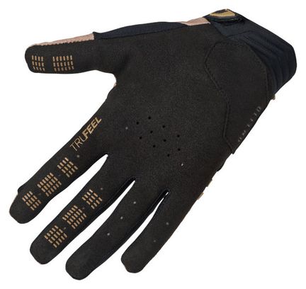 Fox Defend Brown Sugar Beige Lange Handschuhe für Damen