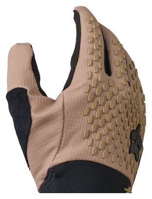 Fox Defend Brown Sugar Beige Lange Handschuhe für Damen