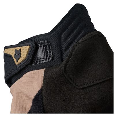 Fox Defend Brown Sugar Beige Lange Handschuhe für Damen