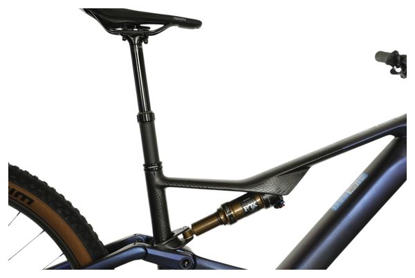 VTT Électrique Tout-Suspendu Orbea Rise SL M10 12V 630 Wh Shimano 85 Nm 29   Bleu Tanzanite Carbon View 2025
