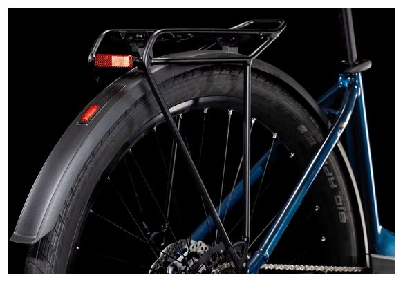 VTC Électrique Cube Touring Hybrid One 500 Easy Entry Shimano Cues 9V 500 Wh 700 mm Bleu Deep Sea 2025