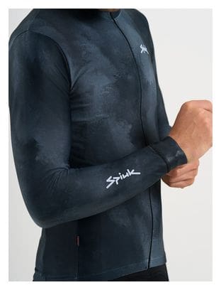 Spiuk Top Ten Herren Langarm Trikot Schwarz