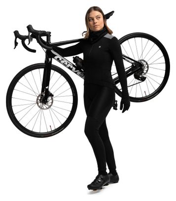 Maillot vélo thermique femme Cyclisme SRX M4 Selva Negra Noir