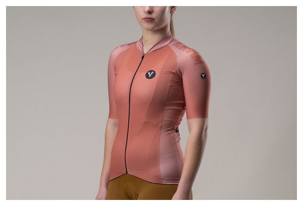 Maglia a maniche corte LeBram Glières Donna Rosa Terracotta