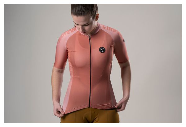 Maglia a maniche corte LeBram Glières Donna Rosa Terracotta