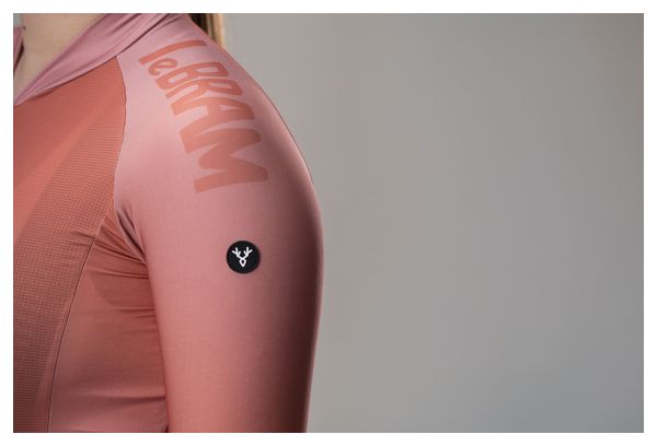 Maglia a maniche corte LeBram Glières Donna Rosa Terracotta