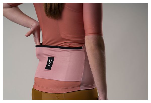 Maglia a maniche corte LeBram Glières Donna Rosa Terracotta