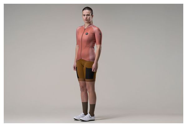 Maglia a maniche corte LeBram Glières Donna Rosa Terracotta