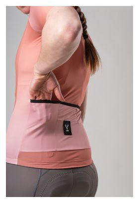 Maglia a maniche corte LeBram Glières Donna Rosa Terracotta