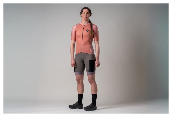 Maglia a maniche corte LeBram Glières Donna Rosa Terracotta