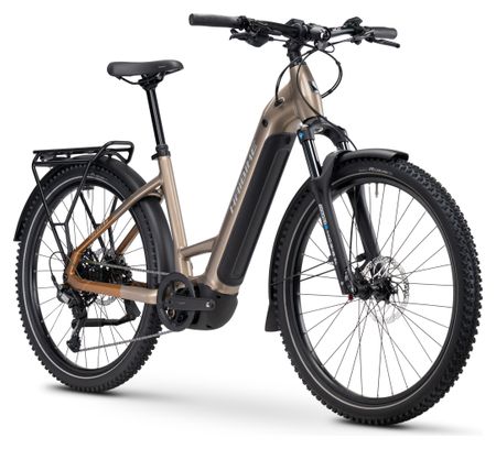 VTC Électrique Haibike Trekking 6.5 Low Shimano Cues 10V 27.5'' 600Wh Marron 2025